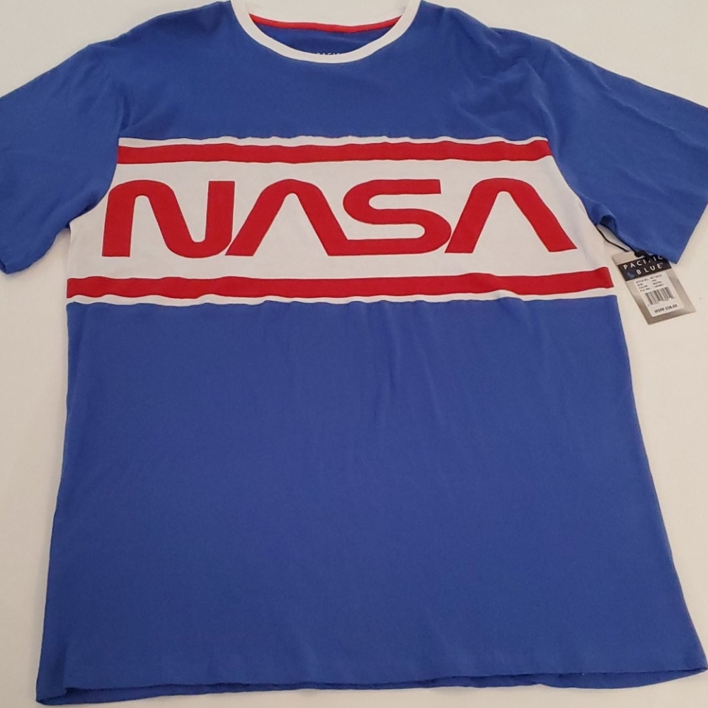 Pacific Blue Men's NASA Tshirt